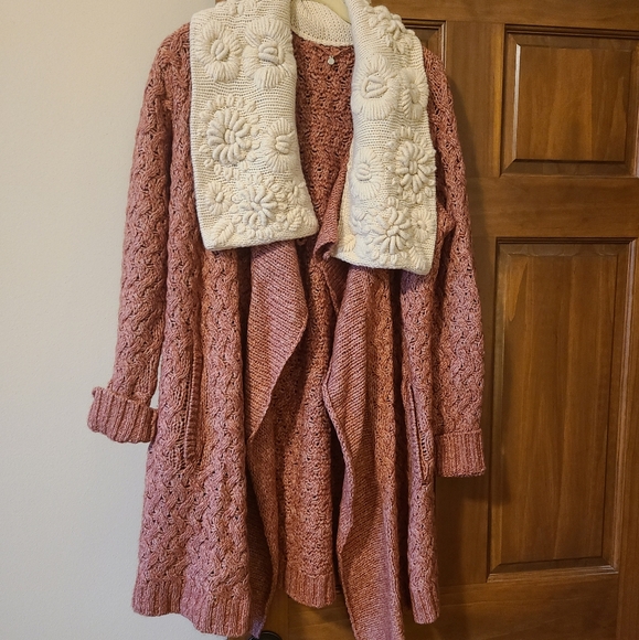 Anthropologie Sweater Coat, size M - Picture 5 of 5